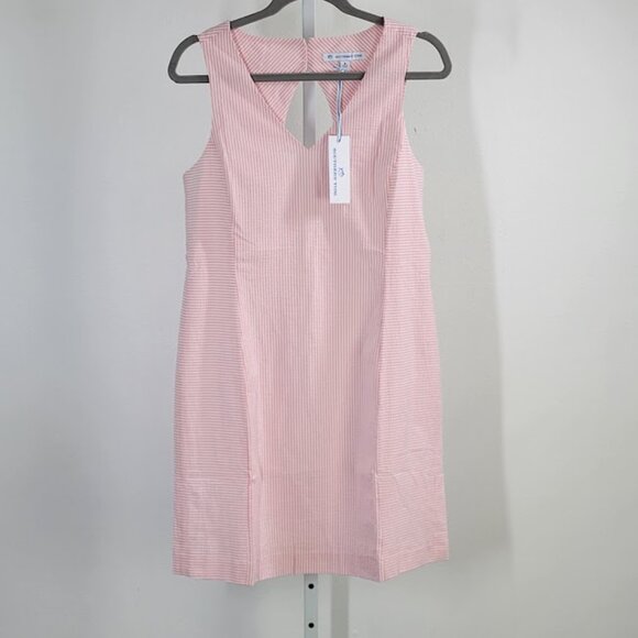 SOUTHERN TIDE baxlee seersucker mini dress Sz 8 NEW - Picture 6 of 9